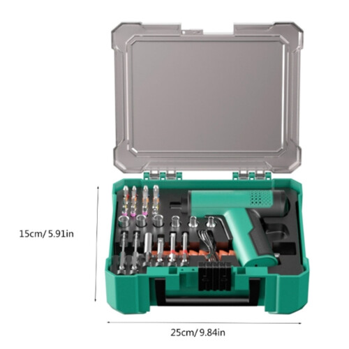 Rechargeable Screwdriver Tool With Magnetic Tip Design And Fast 2