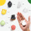8pcs Cute Small Pot Theme Magnetic Attachments Strong Plastic 3