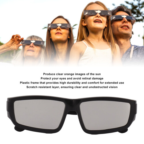 Solar Eclipse Glasses 5 Pcs, One Size, Plastic 2