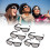 Solar Eclipse Glasses 5 Pcs, One Size, Plastic 14