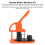 Detachable Button Maker Kit Circle Cutter 32mm ABS 6