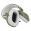Kids Noise Cancelling Ear Muffs Green 12 x 11.5cm 11
