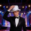 Classical Black Sequined Belt Magicians Top Hat Stylish-RBL 7