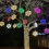 (Green) 40cm Large Snowflake String Light Outdoor Snowflake Led Hanging Lamp Backyard XiXi 2