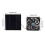 20W Solar Exhaust Fan 12cm, 14.5x14.5cm PanelBlack 2