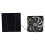 20W Solar Exhaust Fan 12cm, 14.5x14.5cm PanelBlack 3