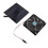 20W Solar Exhaust Fan 12cm, 14.5x14.5cm PanelBlack 8