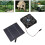 20W Solar Exhaust Fan 12cm, 14.5x14.5cm PanelBlack 15