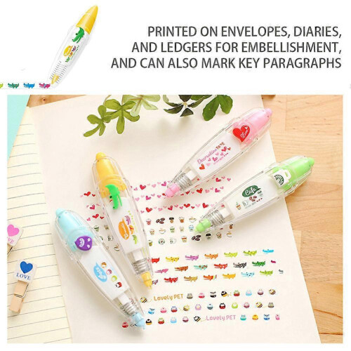 (Bow) Infinite Decorative Pen Cute Decorative Pens for Scrapbooking for Students 2