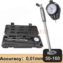 (50-160mm type A) 18-35mm 35-50mm 50-160mm/0.01mm Dial Bore Gauge Center Ring Dial Indicator Micrometer Gauges Measuring Tools Tw