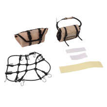 Luggage Net for 1/18 TRX4M - Khaki Nylon Roof Bag