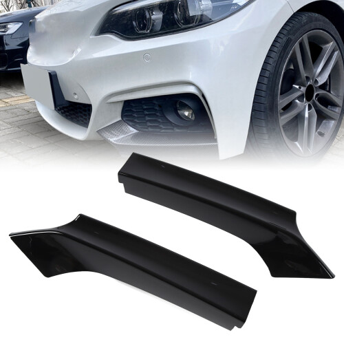 Front Lip Splitter 2Series F22/F23 Glossy Black 2