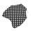 Hen Saddle Apron Double Layer Canvas Black Dot 1