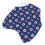 Hen Saddle Apron - Soft Double Layer Canvas Blue 1