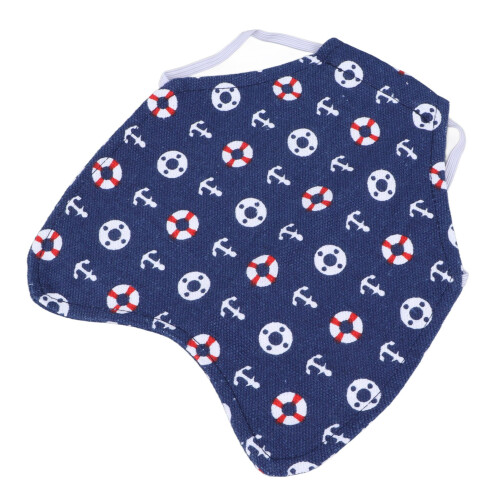 Hen Saddle Apron - Soft Double Layer Canvas Blue