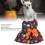 Halloween Dog Dress Polyester - Cute Pattern, Soft 5