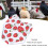 Hen Saddle Apron - Red Strawberry, Canvas 6