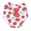 Hen Saddle Apron - Red Strawberry, Canvas 11