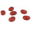 6Pcs Brown Plastic Tuning Button Knobs for Guitar 7