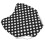 Hen Saddle Apron Double Layer Canvas Black Dot 9