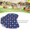 Hen Saddle Apron - Soft Double Layer Canvas Blue 3