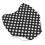 Hen Saddle Apron Double Layer Canvas Black Dot 14