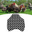 Hen Saddle Apron Double Layer Canvas Black Dot 16