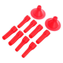 Caulking Nozzle Set 10pcs Reusable Sealant Finishing Tool Kit for Windows Doors Bathroom Smooth Finish