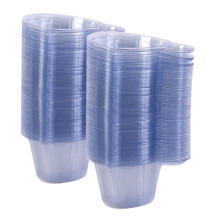 300pcs Disposable Urine Sample Collection Cups 40ml Hygienic Single Use Plastic Cups for Medical Testing