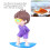 Floating Fish Tank Decoration 3cm Ball, 50cm Line 6