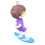 Floating Fish Tank Decoration 3cm Ball, 50cm Line 12