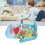 Piano Mat 72x40x47cm Mushroom Pattern 3xAA 3