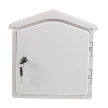 Wall Mounted Locking Mailbox for Packages, WeatherResistant Secure Outdoor Parcel Drop Box