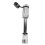 Tow Hitch Receiver Lock - White Iron, 0.5in Pin 8