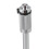 Tow Hitch Receiver Lock - White Iron, 0.5in Pin 9