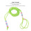 Reptile Traction Leash - Adjustable Beads, Green 4