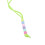 Reptile Traction Leash - Adjustable Beads, Green 7