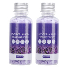 Lavender Laundry Scent Booster Beads with Fabric Softening Formula for Long Lasting Freshness