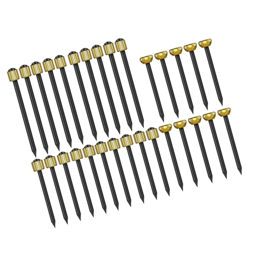 Picture Hanging Nails Set 90Pcs Heavy Duty Metal Wall Hangers For Frames Easy Push Installation Minimal Damage 9073542036678
