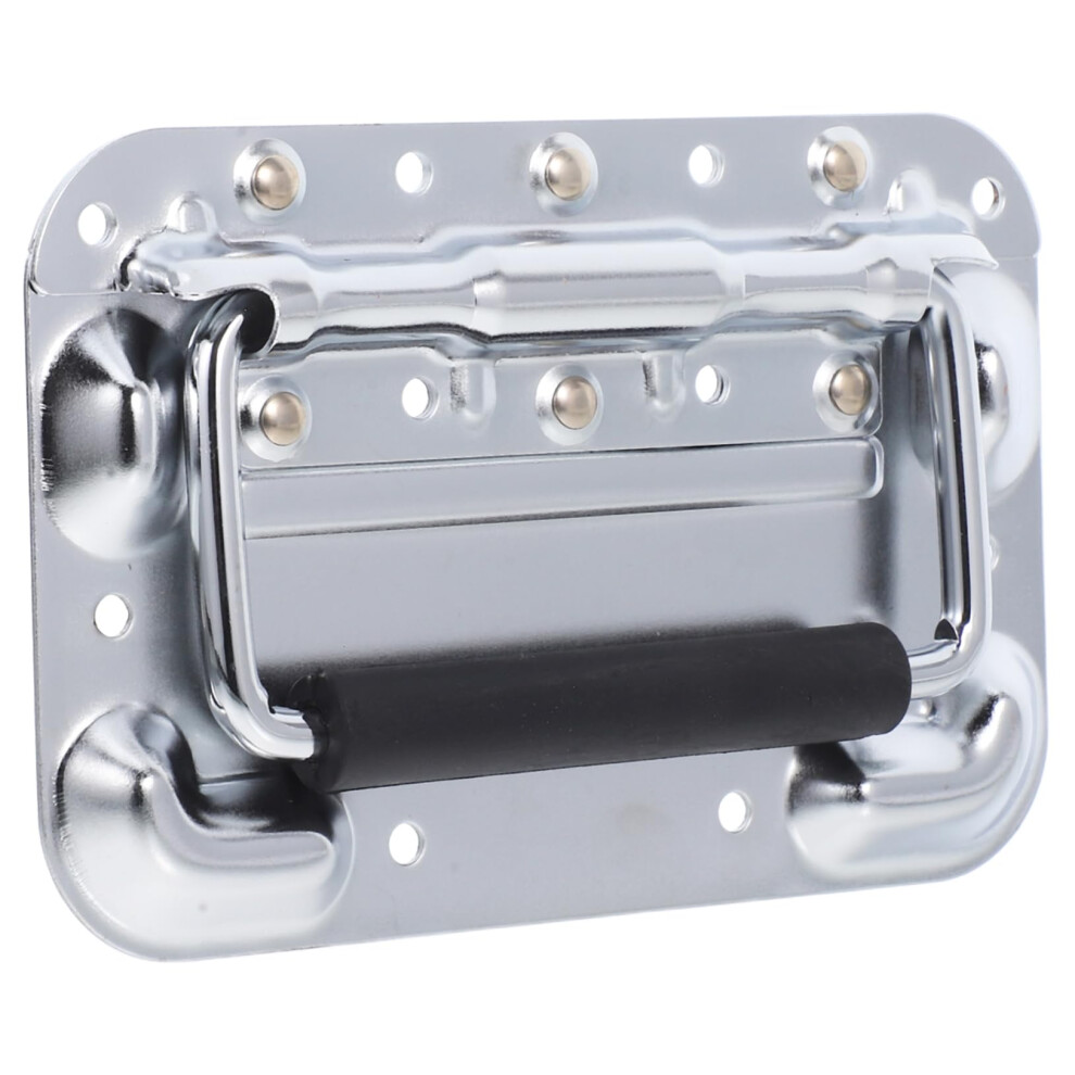 Heavy Duty Recessed Pull Handle For Toolboxes And Flight Cases, Chrome Finish, Ergonomic Grip 9073542036692