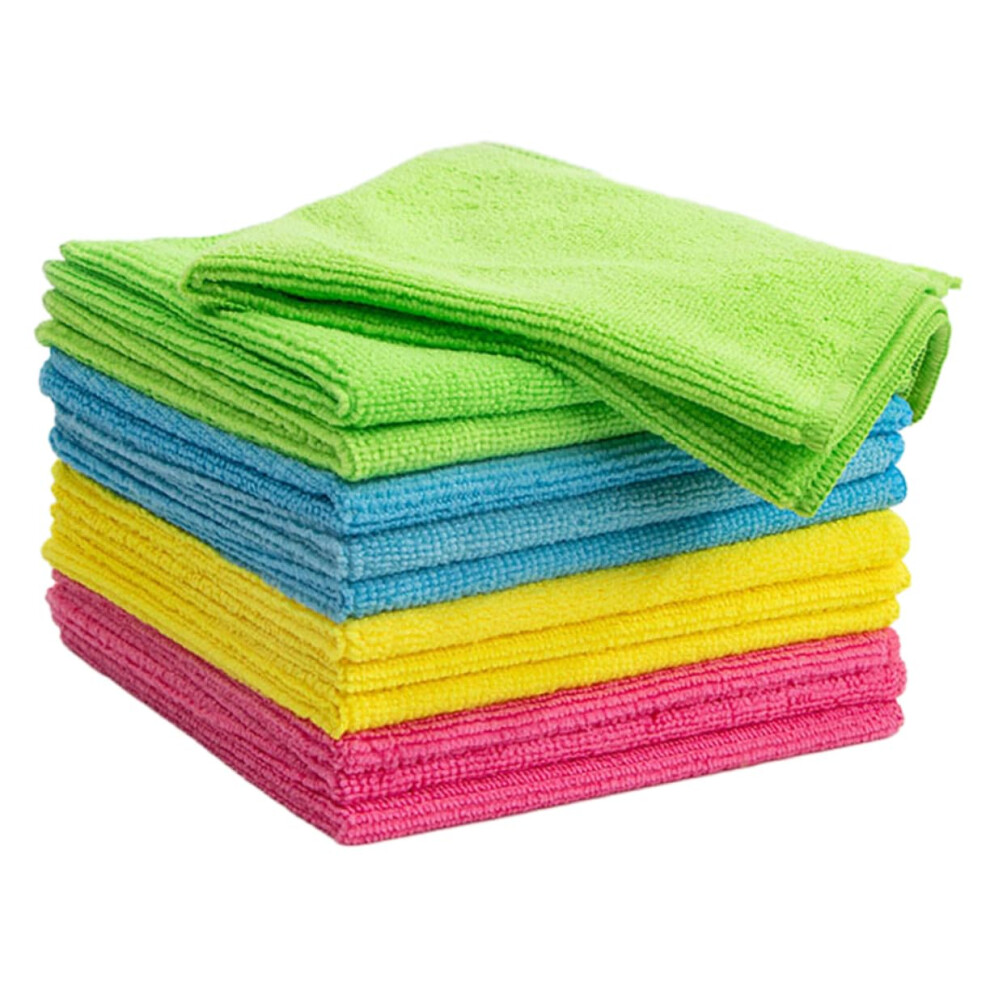 12Pcs Microfiber Car Detailing Towels, Ultra Absorbent Scratchâ Cloths For Car Wash And Home Cleaning 9771547890911
