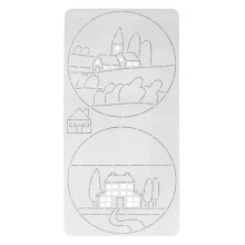 (367) Premium Plastic Quilting Template Reusable Embroidered Sewing Template for Sewing Embroidery Enthusiasts