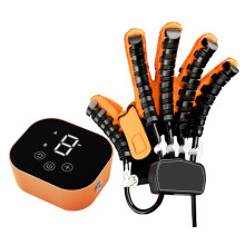 Hand Rehabilitation Robotic Gloves for Stroke Recovery, MultiFinger Training, Easy OneButton Control