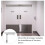 Fire Door Coordinator Automatic Double Door Closer Adjustable Metal Hardware for Coordinated Closing System 3