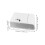 Large Capacity Wall Mounted Suggestion Box Set, Rainproof White Mail Box for Office and Community Use 2