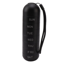 Weekly Medicine Container: 7 Compartments 15x4.4cm