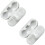 Roller Blind Chain Connector 10 Pack White Plastic Bead Joiners Easy Snap Connection for Quick 1