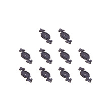 Quick Installation Cabinet Knob Backplate-Accessories1 black