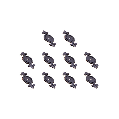 Quick Installation Cabinet Knob Backplate-Accessories1  black