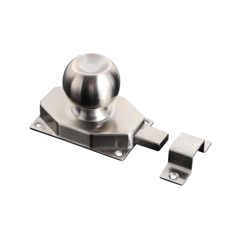 Stainless Steel Door Latch Hasp Lock Bolt, CorrosionâResistant Heavy Duty Safety Pin For Bathroom And Garage 9351714515467